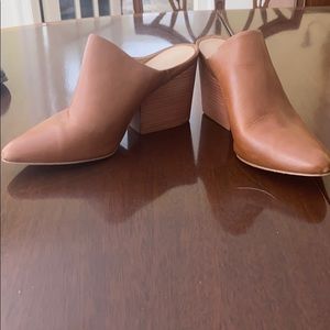 ABLE Rojas Cognac Mule. Slightly worn. Size 9.5